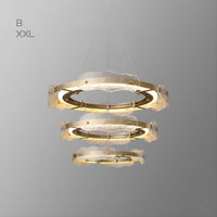 SAMANTHA Ring Chandelier by Lampadom - top view