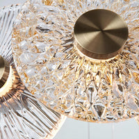 SANDRA Ring Chandelier by Lampadom - side view