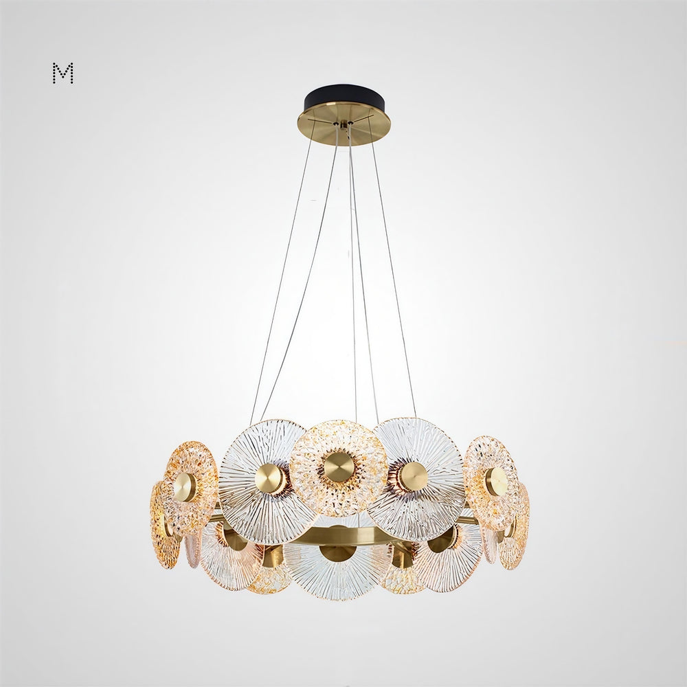 SANDRA Ring Chandelier by Lampadom - close-up