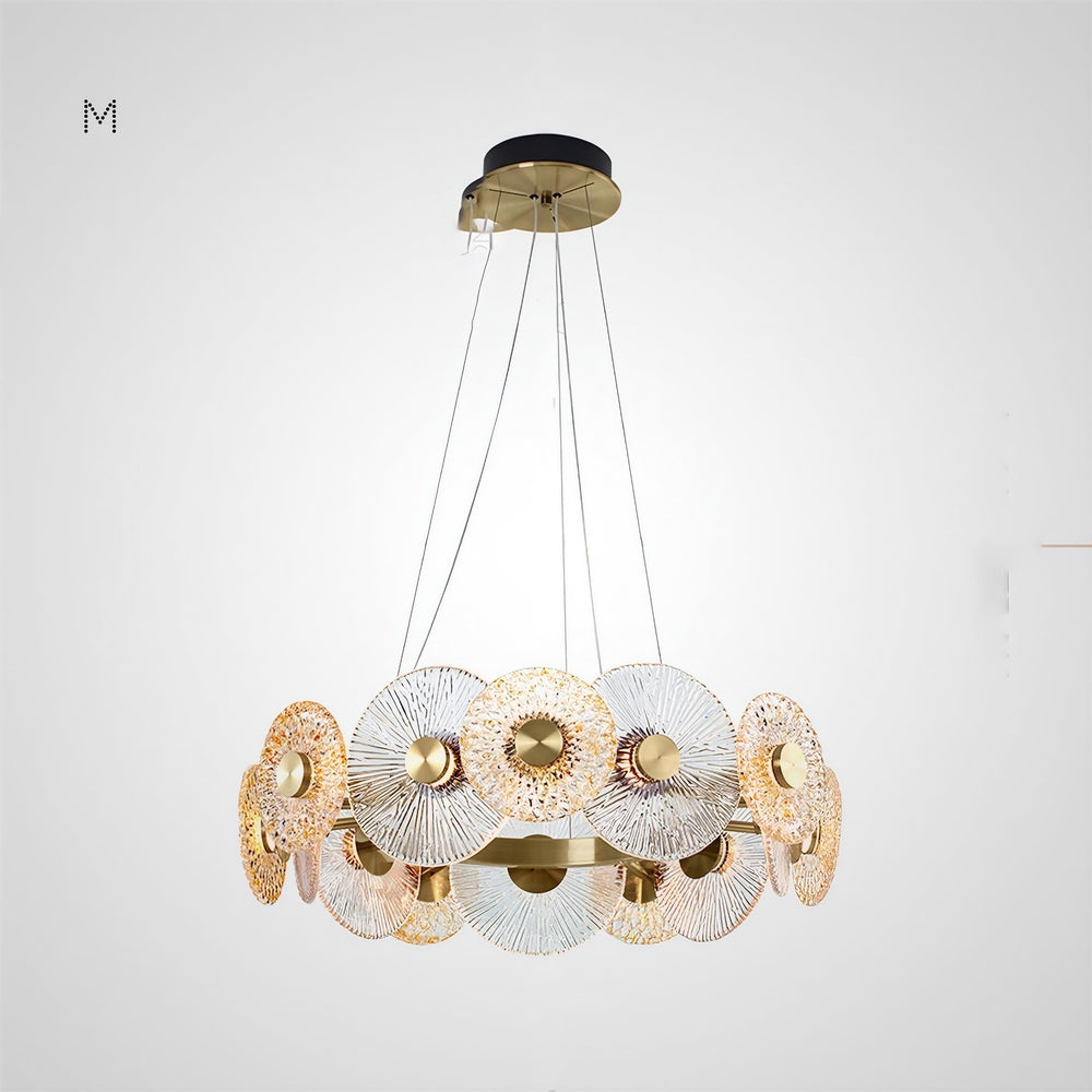SANDRA Ring Chandelier by Lampadom - angle view