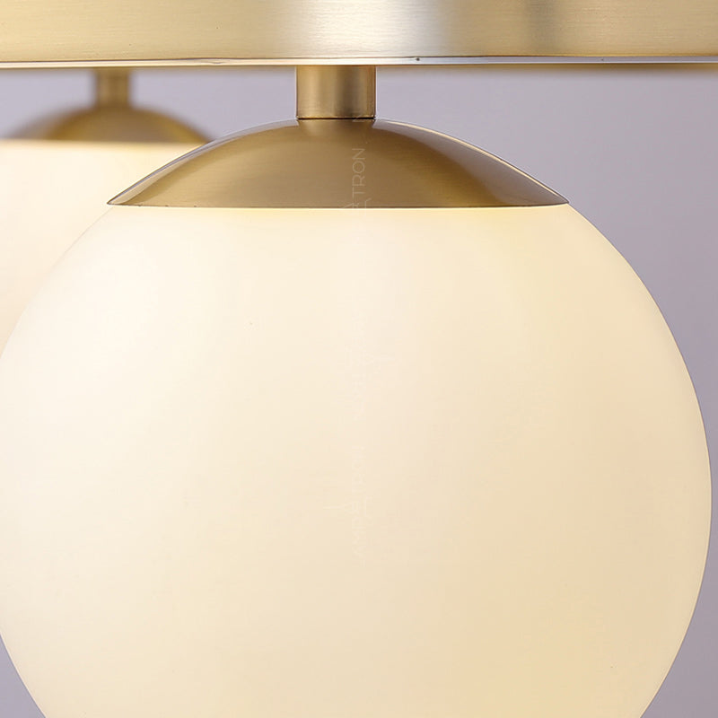 SANNE Ring Chandelier by Lampadom - close-up