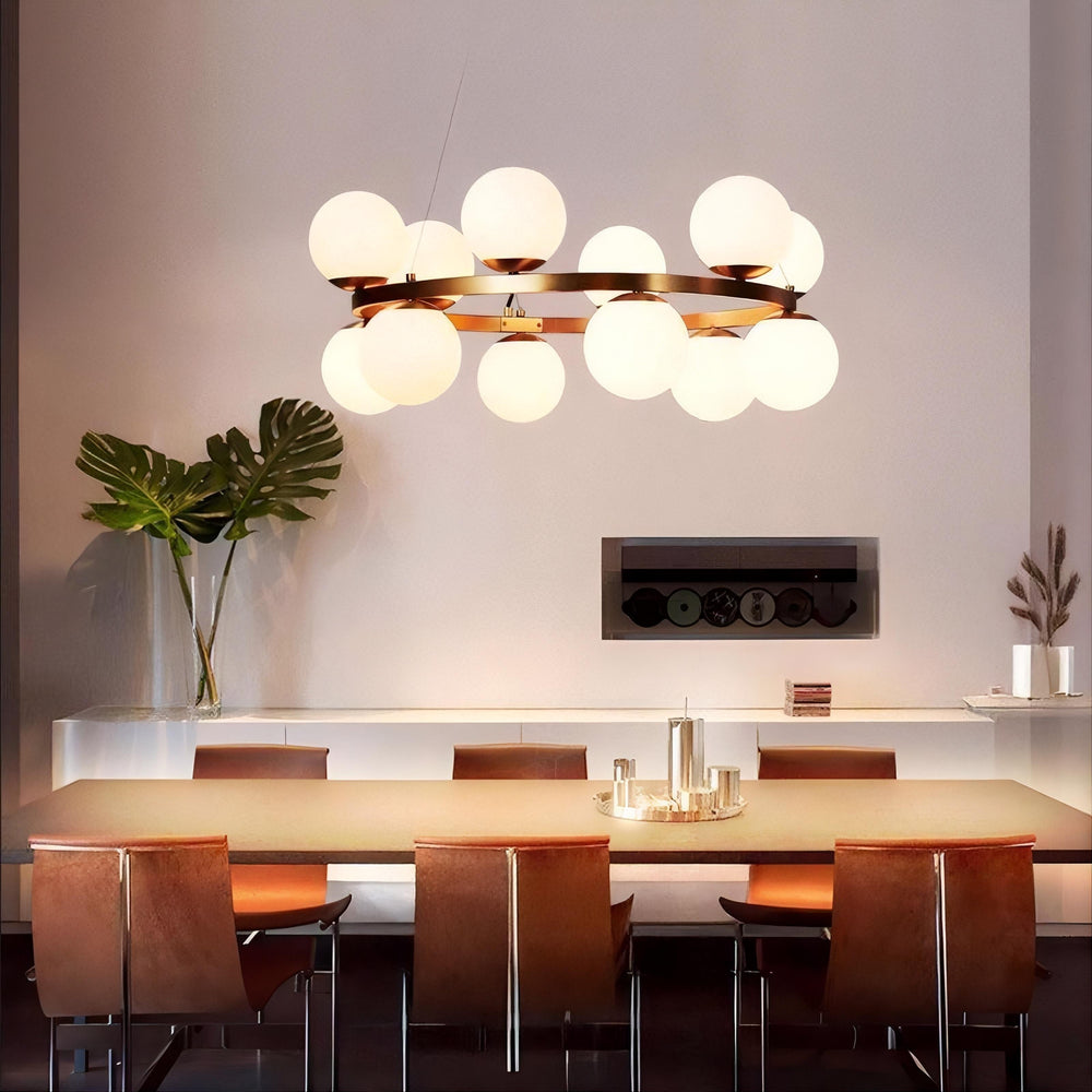 SANNE Ring Chandelier by Lampadom - ambient shot
