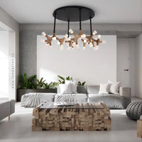 SANTANA Ceiling Chandelier by Lampadom - scale reference