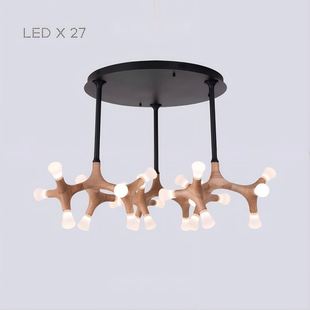 SANTANA Ceiling Chandelier by Lampadom - angle view