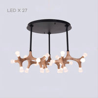 SANTANA Ceiling Chandelier by Lampadom - angle view