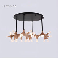 SANTANA Ceiling Chandelier by Lampadom - close-up