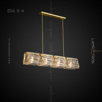 SARIA Linear Chandelier