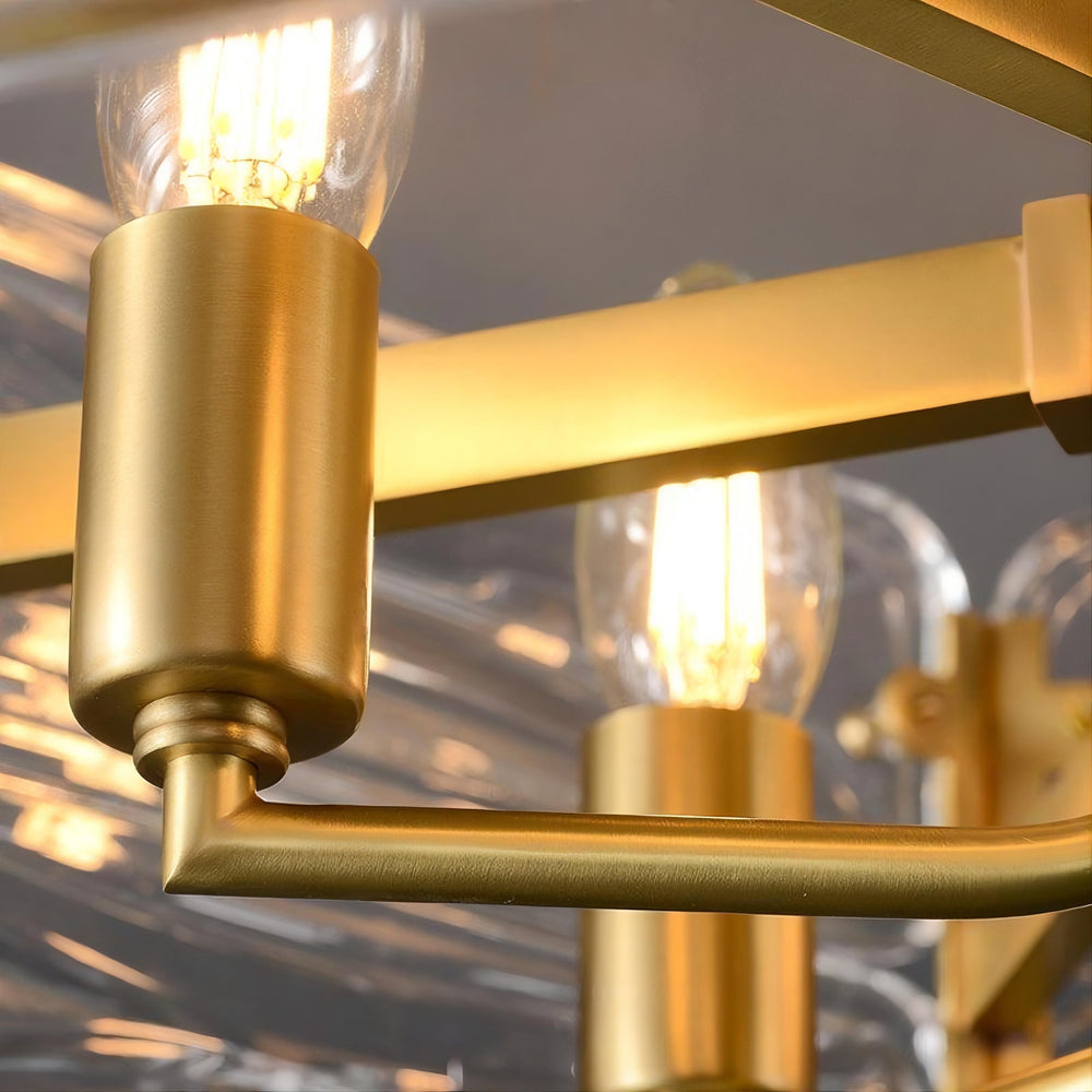SARIA Chandelier by Lampadom - scale reference
