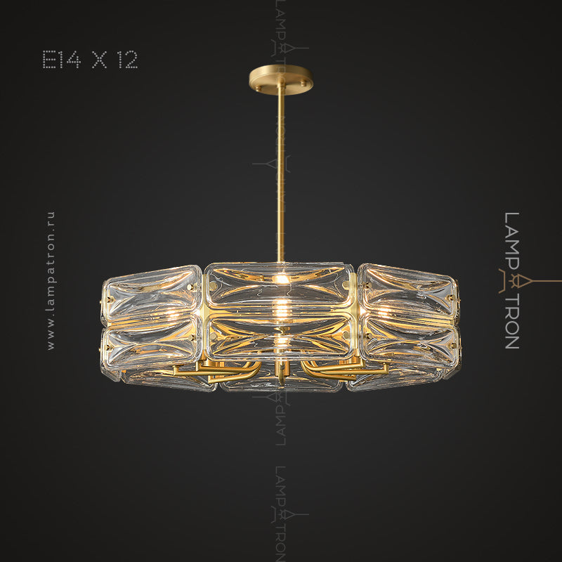 SARIA Chandelier by Lampadom - detail view