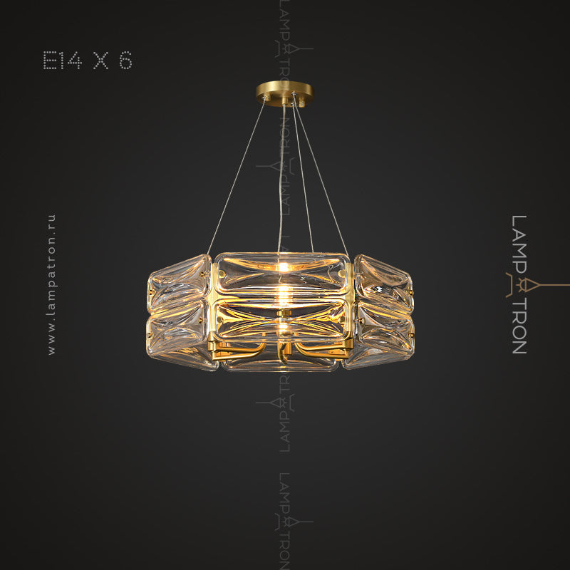 SARIA Chandelier by Lampadom - ambient shot