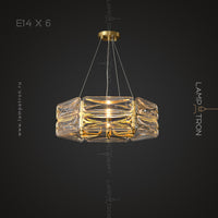 SARIA Chandelier by Lampadom - ambient shot