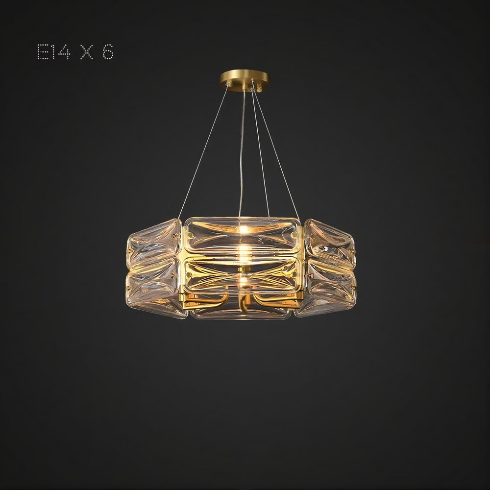SARIA Chandelier by Lampadom - scale reference
