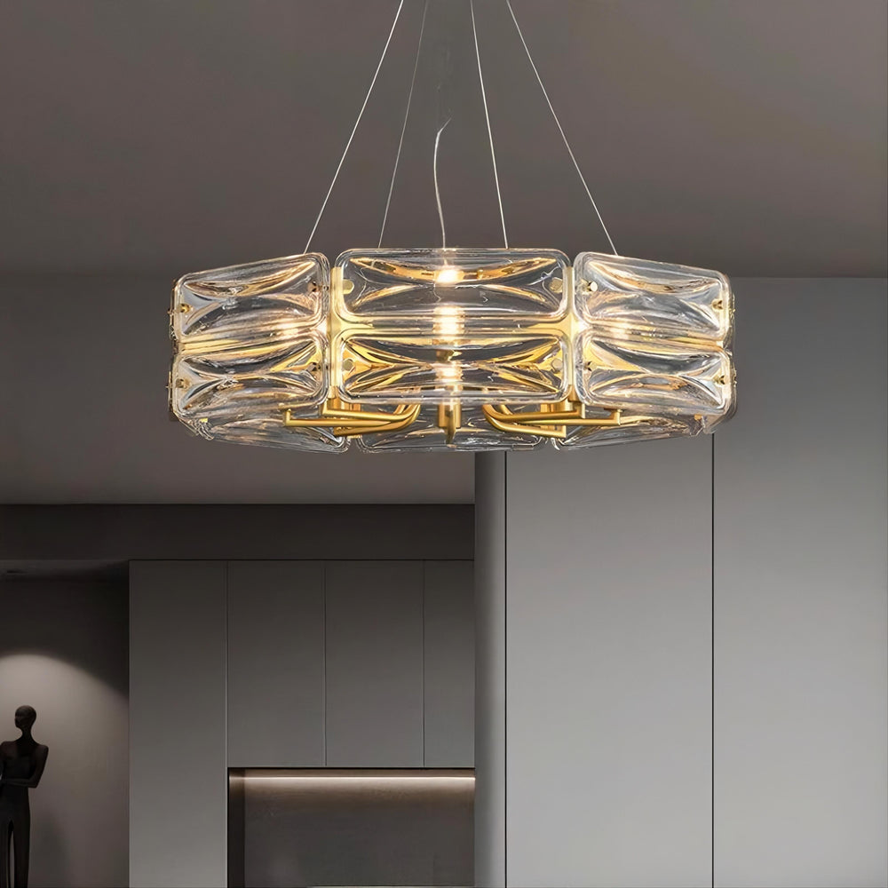 SARIA Chandelier by Lampadom - top view