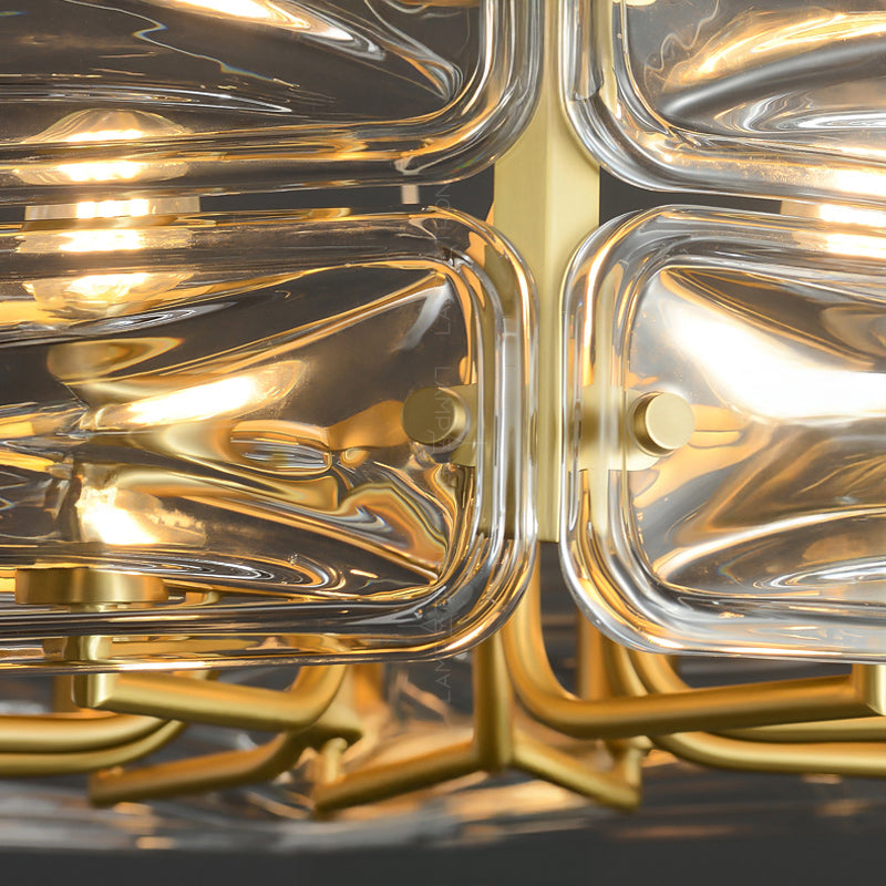 SARIA Chandelier by Lampadom - angle view