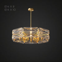SARIA Chandelier by Lampadom - angle view
