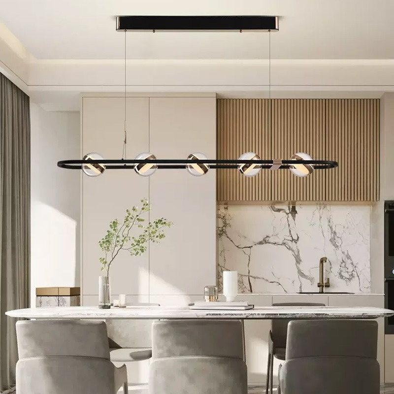 SATURNA Linear Chandelier