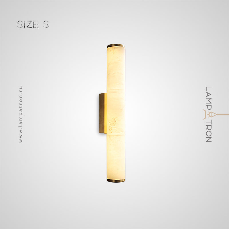 SAULO Wall Light by Lampadom - scale reference