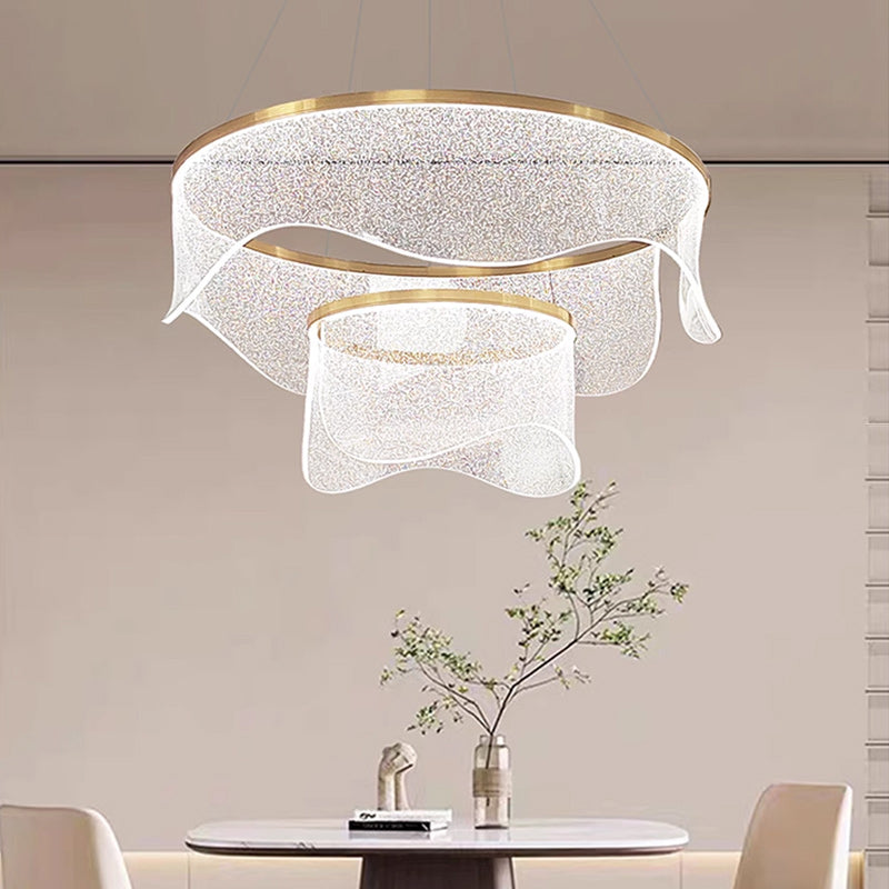 SCENE Ring Chandelier by Lampadom - angle view
