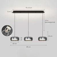 SCOTT ONE Pendant by Lampadom - side view
