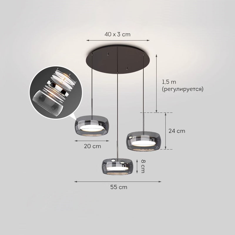 SCOTT ONE Pendant by Lampadom - ambient shot
