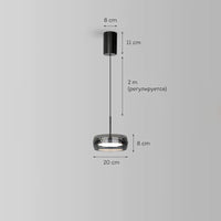 SCOTT ONE Pendant by Lampadom - scale reference
