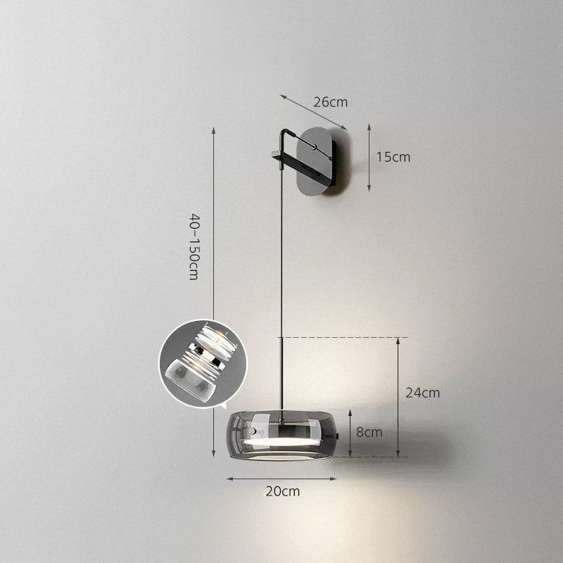 SCOTT Wall Light by Lampadom - top view