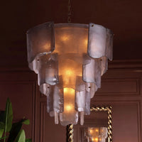 SCREEN Chandelier Chandelier in Glass by Lampadom - view 10