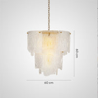 SCREEN Chandelier Chandelier in Glass by Lampadom - view 10