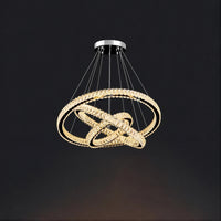 SEFENIAS B Ring Chandelier by Lampadom - top view