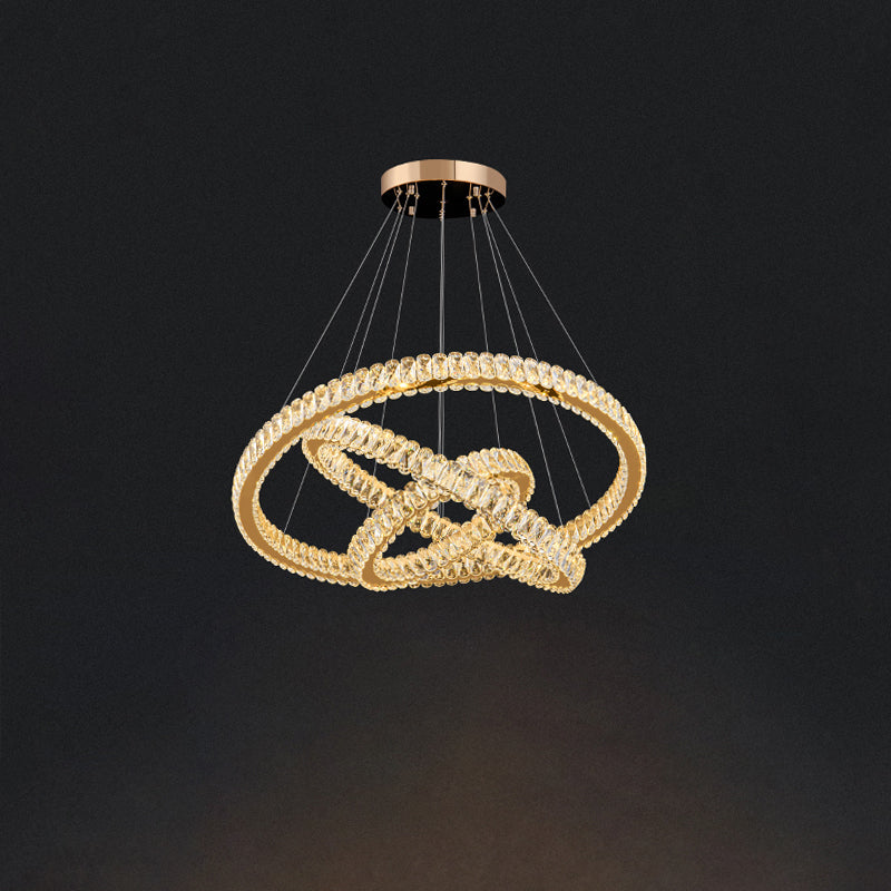 SEFENIAS B Ring Chandelier by Lampadom - ambient shot