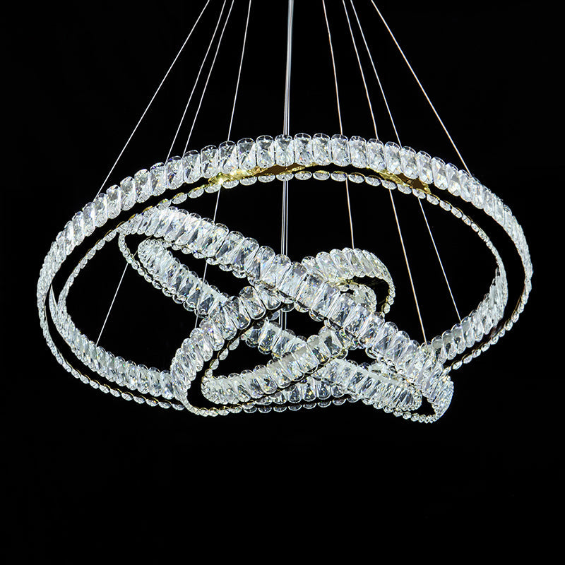 SEFENIAS B Ring Chandelier by Lampadom - top view