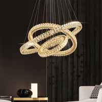 SEFENIAS B Ring Chandelier by Lampadom - top view