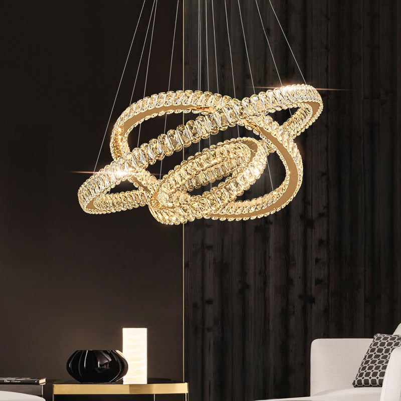 SEFENIAS B Ring Chandelier by Lampadom - close-up