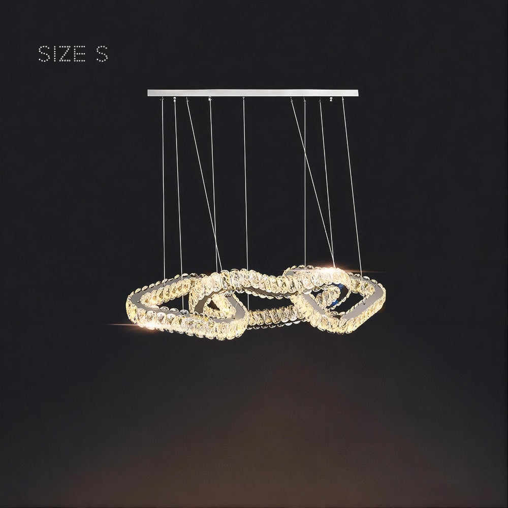 SEFENIAS LUX Linear Chandelier by Lampadom - scale reference