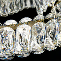 SEFENIAS LUX Linear Chandelier by Lampadom - close-up