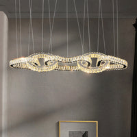 SEFENIAS LUX Linear Chandelier by Lampadom - ambient shot