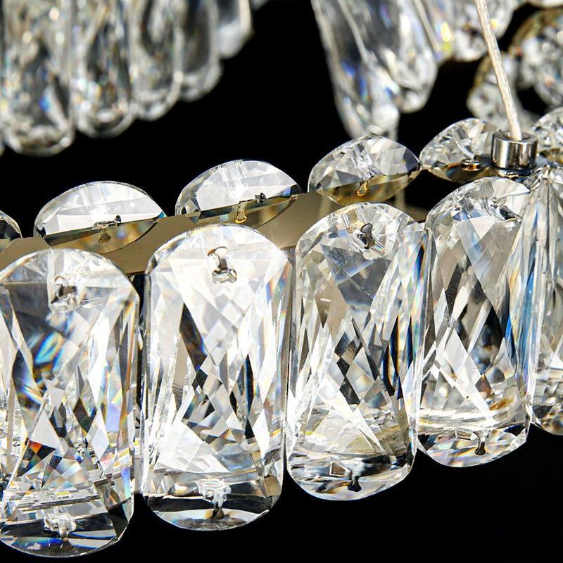 SEFENIAS Ring Chandelier by Lampadom - side view