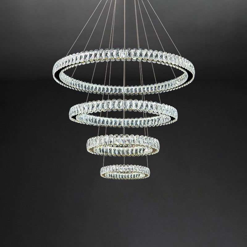 SEFENIAS Ring Chandelier by Lampadom - ambient shot