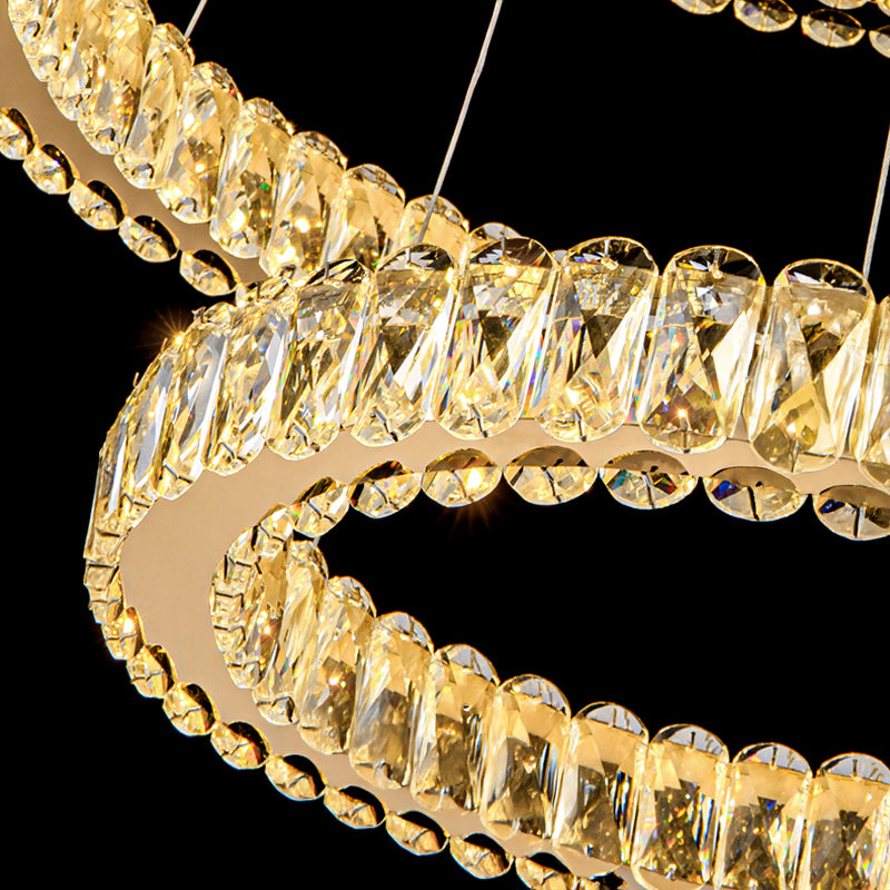 SEFENIAS Ring Chandelier by Lampadom - scale reference