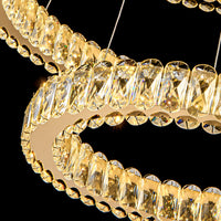 SEFENIAS Ring Chandelier by Lampadom - scale reference