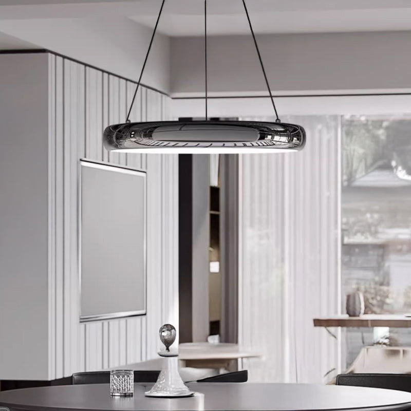SEGOL R Pendant by Lampadom - side view