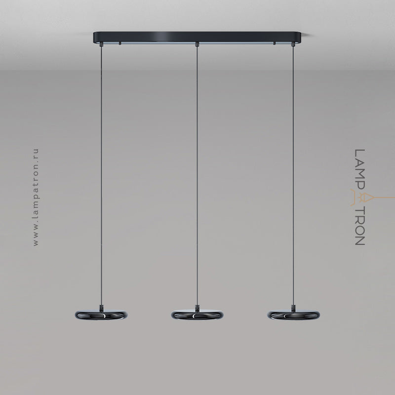 SEGOL TRIO Cascade Light by Lampadom - scale reference