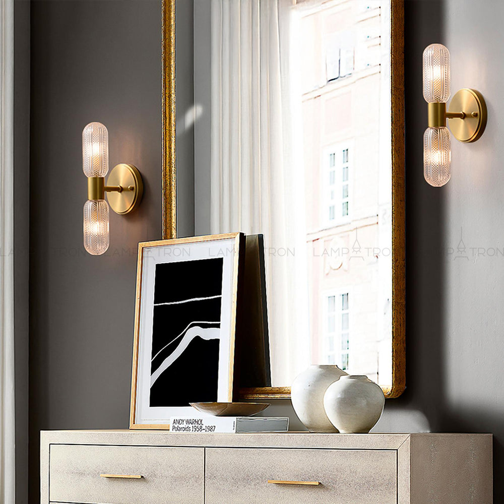 SELIA Wall Light by Lampadom - side view