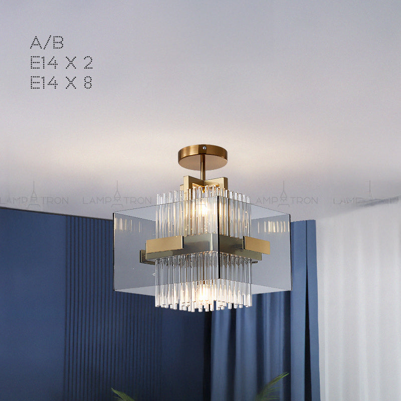 SELLA Ceiling Chandelier by Lampadom - close-up