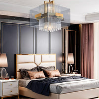 SELLA Ceiling Chandelier by Lampadom - side view