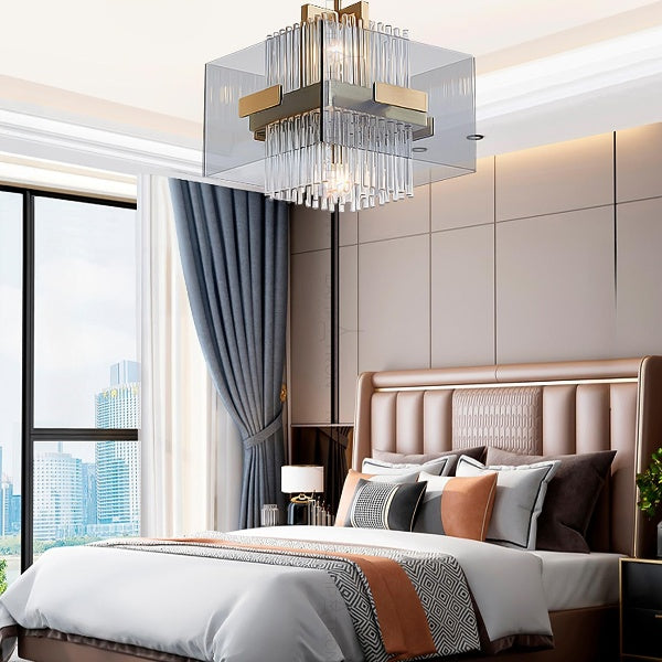 SELLA Ceiling Chandelier by Lampadom - scale reference