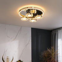 SELLIF GOLD Ceiling Chandelier by Lampadom - angle view