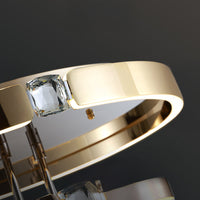 SELLIF GOLD Ceiling Chandelier by Lampadom - angle view