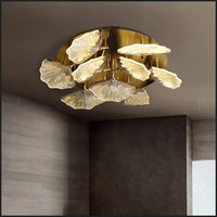 SELVI C Ceiling Chandelier Chandelier in Crystal by Lampadom - view 16