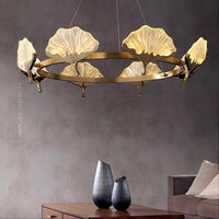 SELVI Ring Chandelier by Lampadom - angle view